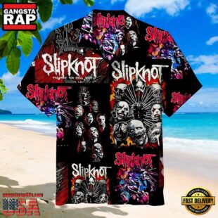 Slipknot Rock Band Prepare For Hell Tour Europe Summer Hawaiian Shirt