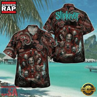 Slipknot Rock Band Tribal Nightmare Summer Hawaiian Shirt