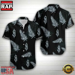 Slipknot Rock Band Tropical Black Summer Hawaiian Shirt