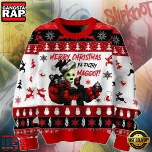 Slipknot Ya Filthy Maggot Ugly Christmas Sweater