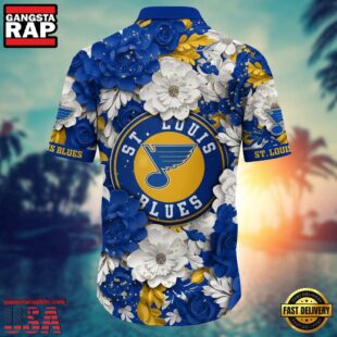 St. Louis Blues NHL Hawaiian Shirt