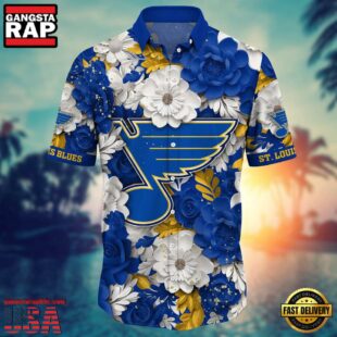 St. Louis Blues NHL Hawaiian Shirt