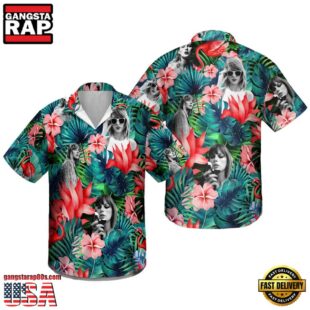 Taylor Swift Flowers Tropical Hawaiian Shirt