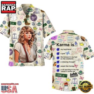 Taylor Swift Music Hawaiian Shirt