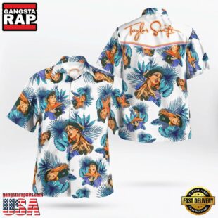 Taylor Swift Tropical Hawaiian Shirt