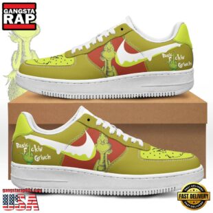 The Grinch Air Force 1 Shoes Gift For Men Women