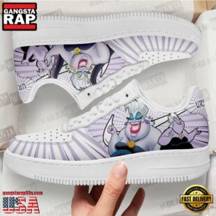 Ursula Cartoon Air Force 1 Shoes Gift For Men Women