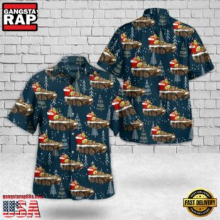 US Army LAV-25 Christmas Hawaiian Shirt