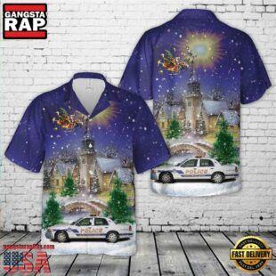 US Capitol Police Christmas Hawaiian Shirt