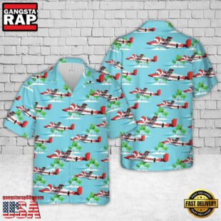 US Forest Service Short C-23B+ Sherpa (360) Christmas Hawaiian Shirt