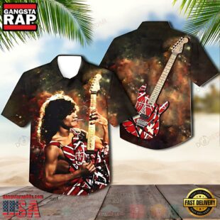 Van Halen Music Band Love Guitar Album Hawaiian Shirt