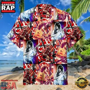 Van Halen Music Band The Best of Both Worlds Lives Hawaiian Shirt