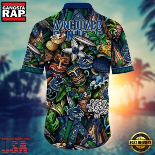 Vancouver Canucks NHL Hawaiian Shirts