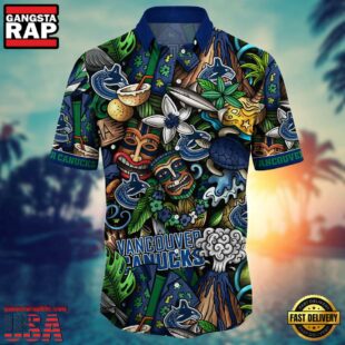 Vancouver Canucks NHL Hawaiian Shirts