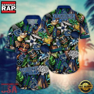 Vancouver Canucks NHL Hawaiian Shirts