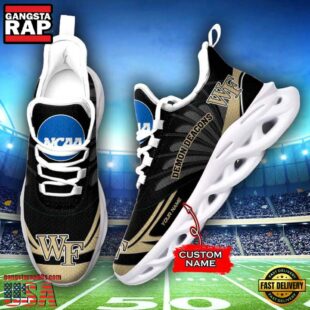 Wake Forest Demon Deacons NCAA Custom Max Soul Shoes Sneakers