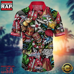 Washington Capitals NHL Team Hawaiian Shirt