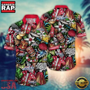 Washington Capitals NHL Team Hawaiian Shirt