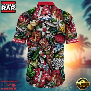 Washington Capitals NHL Team Hawaiian Shirt