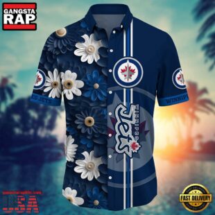 Winnipeg Jets NHL Team Hawaiian Shirt