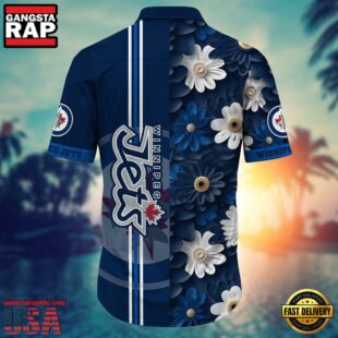 Winnipeg Jets NHL Team Hawaiian Shirt