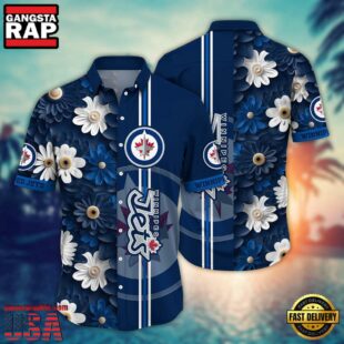 Winnipeg Jets NHL Team Hawaiian Shirt