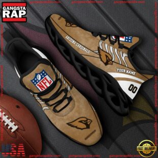 Arizona Cardinals NFL Clunky Shoes For Fans Custom Name And Number