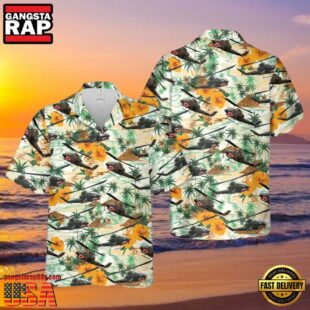 Army Bell Ah-1 Cobra Hawaiian Shirt