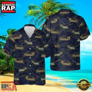 Army Ch-47 Chinook Hawaiian Shirt