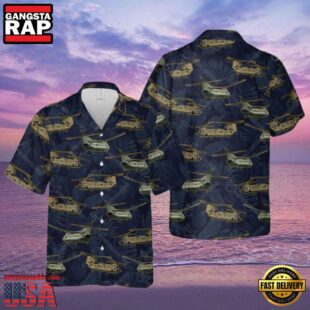 Army Ch-47 Chinook Summer Hawaiian Shirt