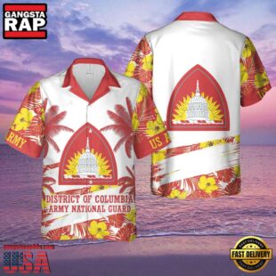 Army District Of Columbia Army National Guard Hawaiian Shirt