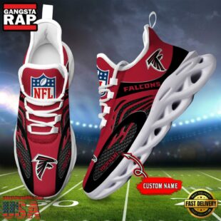 Atlanta Falcons NFL Limited New Design Max Soul Shoes