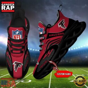 Atlanta Falcons NFL Limited New Design Max Soul Shoes