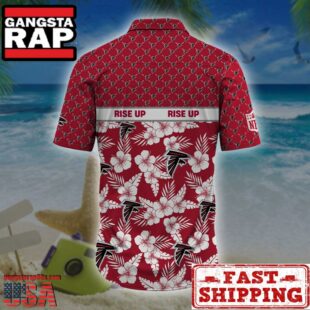 Atlanta Falcons NFL Palm Leaves Hawaiian Shirt