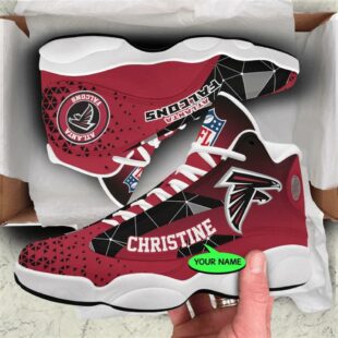 Atlanta Falcons NFL Personalized Jordan 13 Shoes