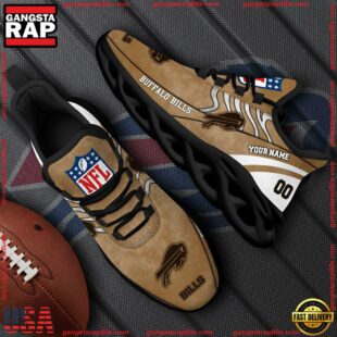 Buffalo Bills NFL Clunky Shoes For Fans Custom Name And Number