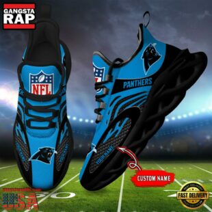 Carolina Panthers NFL Limited New Design Max Soul Shoes