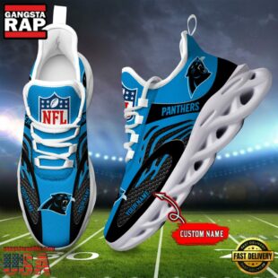 Carolina Panthers NFL Limited New Design Max Soul Shoes