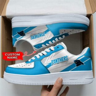 Carolina Panthers NFL Personalized Air Force 1 Shoes