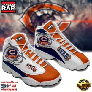 Chicago Bears NFL Air Jordan 13 Sneaker - Gift For Fans