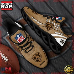 Chicago Bears NFL Clunky Shoes For Fans Custom Name And Number