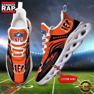 Cincinnati Bengals NFL Limited New Design Max Soul Shoes