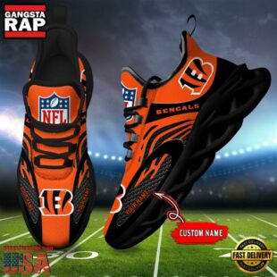 Cincinnati Bengals NFL Limited New Design Max Soul Shoes