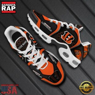 Cincinnati Bengals Tn Shoes Personalized Your Name, Football Team Shoes