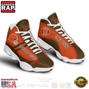 Cleveland Browns NFL Air Jordan 13 Shoes 3 - Gift For Fans