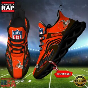 Cleveland Browns NFL Limited New Design Max Soul Shoes