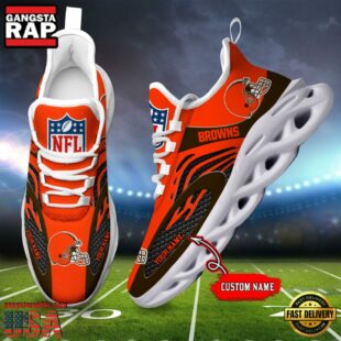 Cleveland Browns NFL Limited New Design Max Soul Shoes