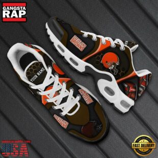 Cleveland Browns Tn Shoes Personalized Your Name, Football Team Shoes