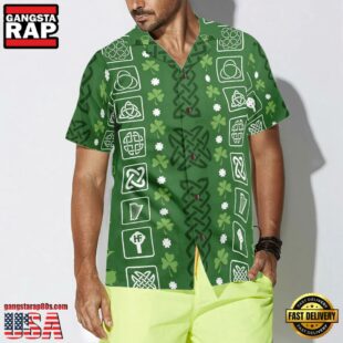 Collection Of Celtic Irish Happy St Patrick'S Day Hawaiian Shirt