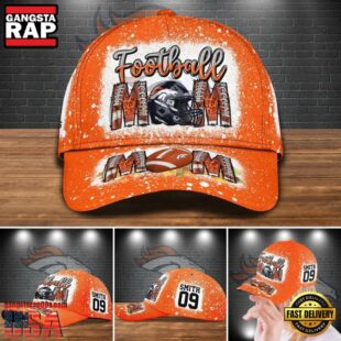 Custom Name And Number Denver Broncos NFL Football Mom Baseball Cap